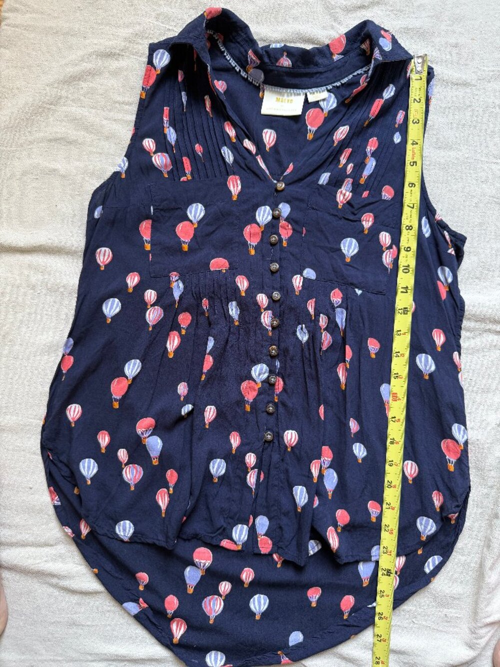 Anthropologie Maeve Women's Sleeveless Top - Picture 7 of 8